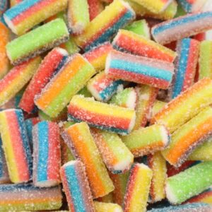 Mini Sour Rainbow Filled Pencils