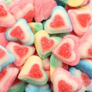 Sugared 3D Hearts